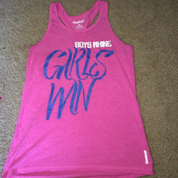 athletic reebok tank top size child’s size medium - Picture 1 of 7